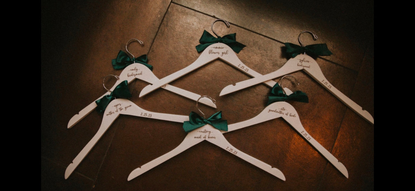 Say 'Yes' Bridal Party Hangers