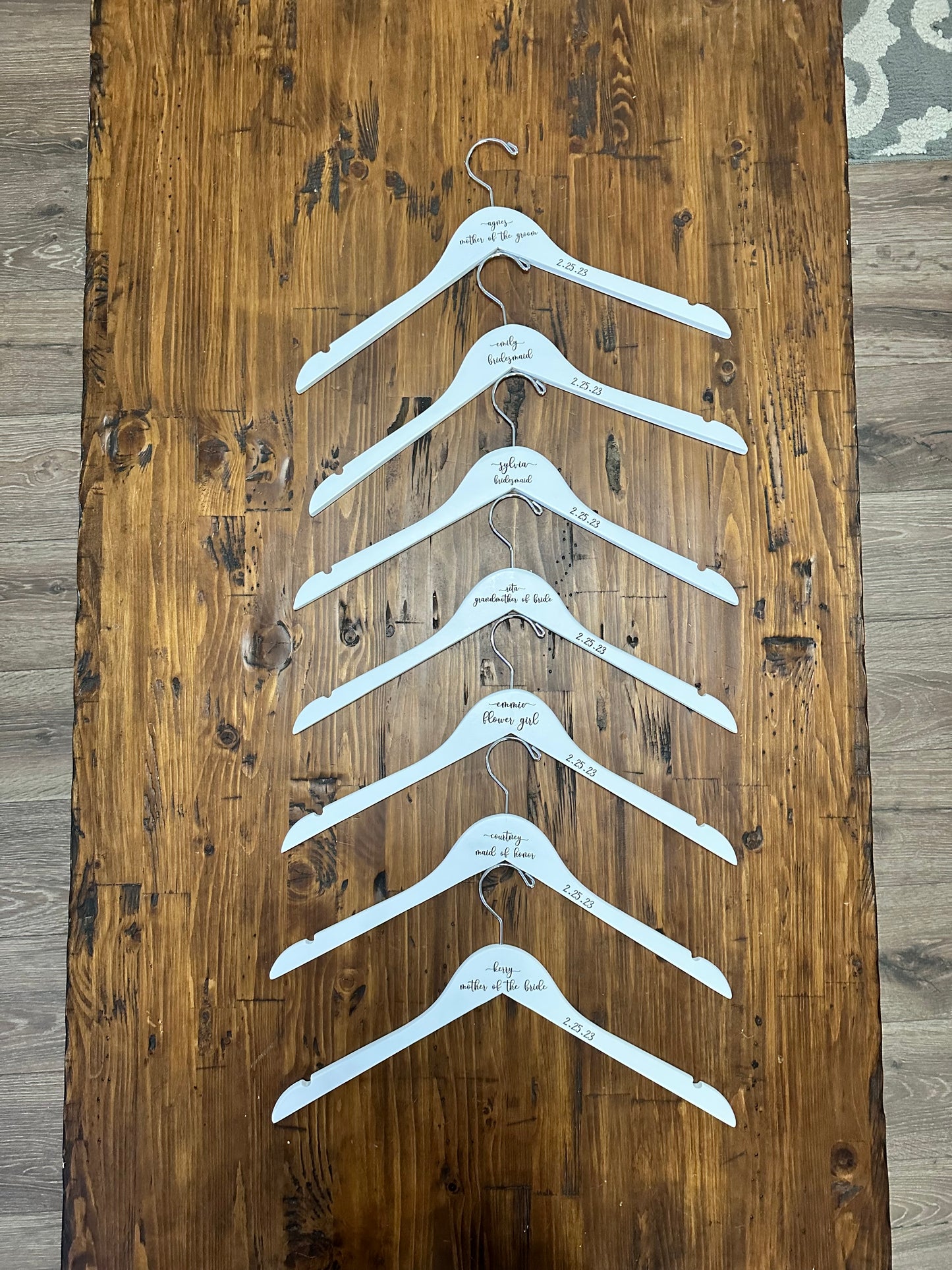 Say 'Yes' Bridal Party Hangers