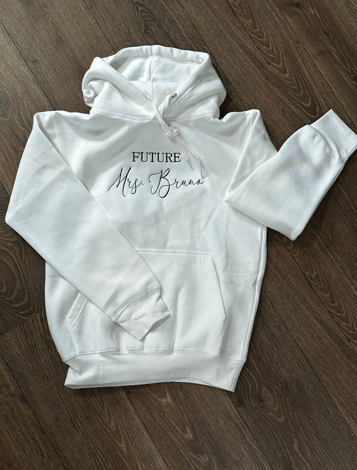 Future Mr. / Mrs. Embroidered Sweatshirt