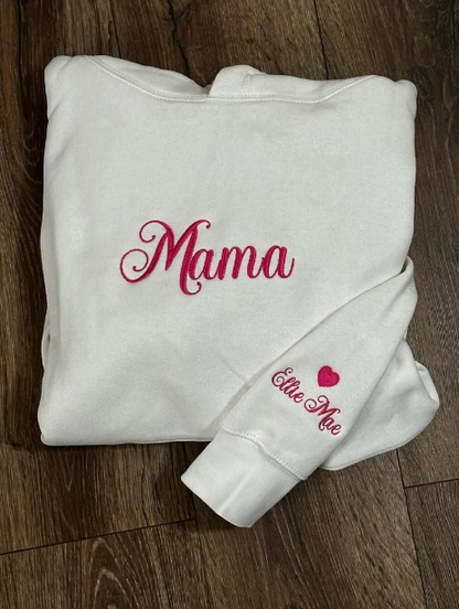 Embroidered Mama SweatShirt