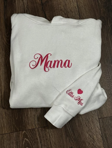 Embroidered Mama SweatShirt